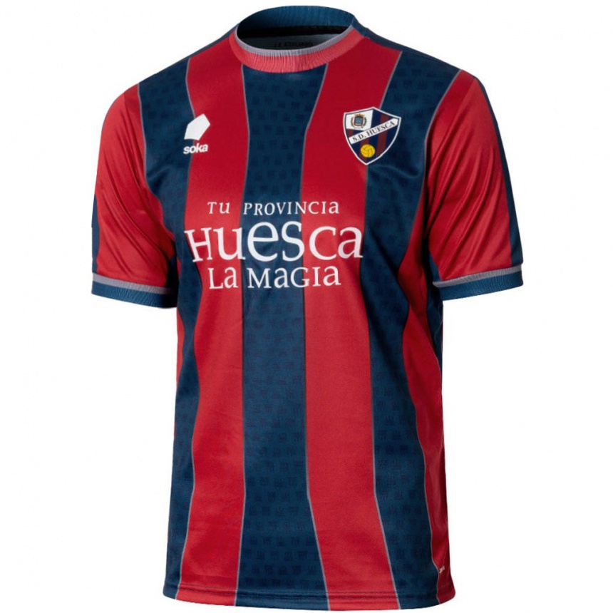 Kids Football Rafa Tresaco #18 Red Blue Home Jersey 2024/25 T-Shirt Za