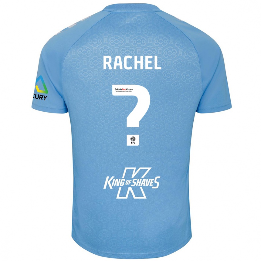 Kids Football Daniel Rachel #0 Blue White Home Jersey 2024/25 T-Shirt Za