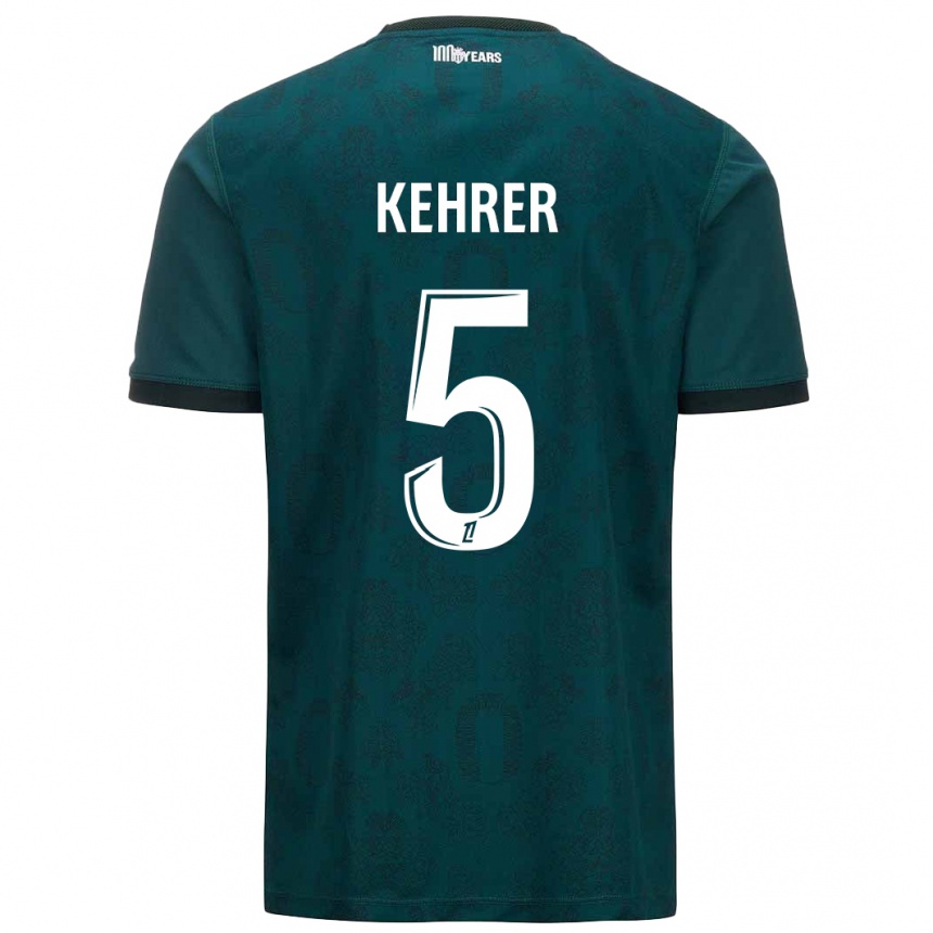 Kids Football Thilo Kehrer #5 Dark Green Away Jersey 2024/25 T-Shirt Za