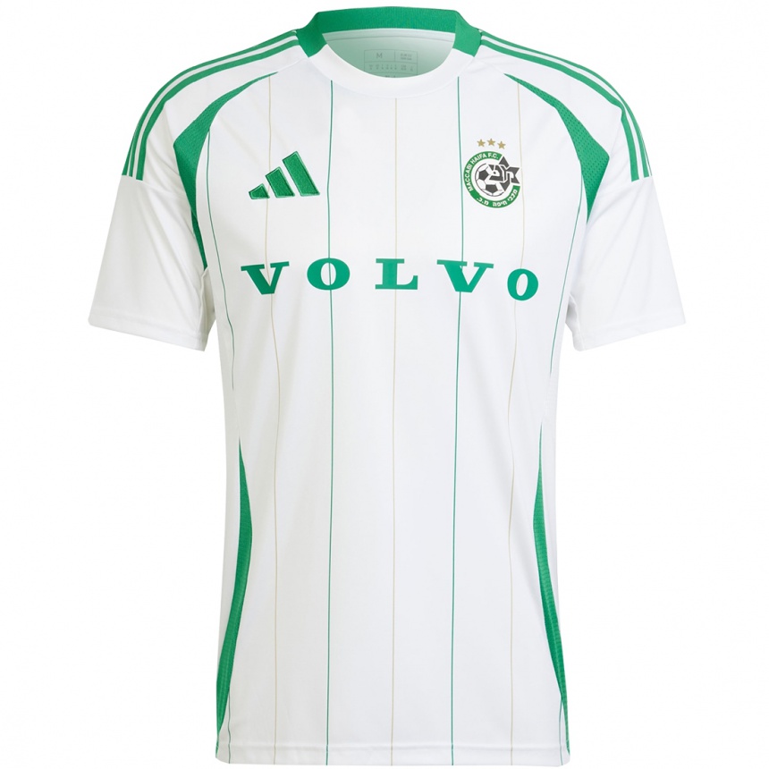 Kids Football Nehoray Ifrah #0 White Green Away Jersey 2024/25 T-Shirt Za