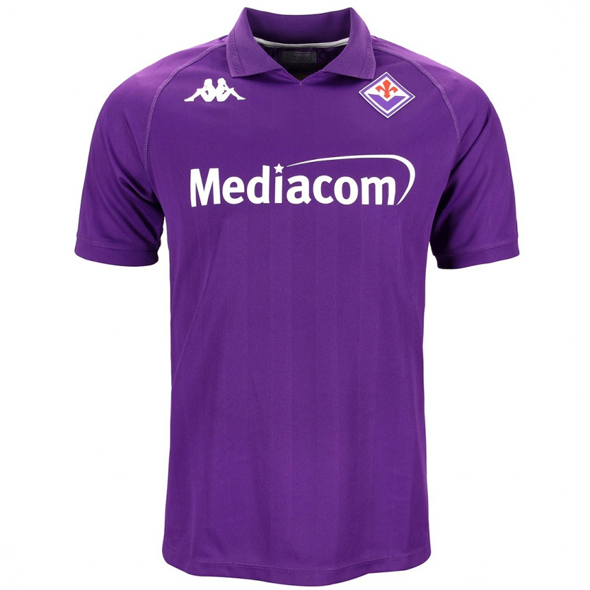 Men Football Filippo Porciatti #0 Purple Home Jersey 2024/25 T-Shirt Za