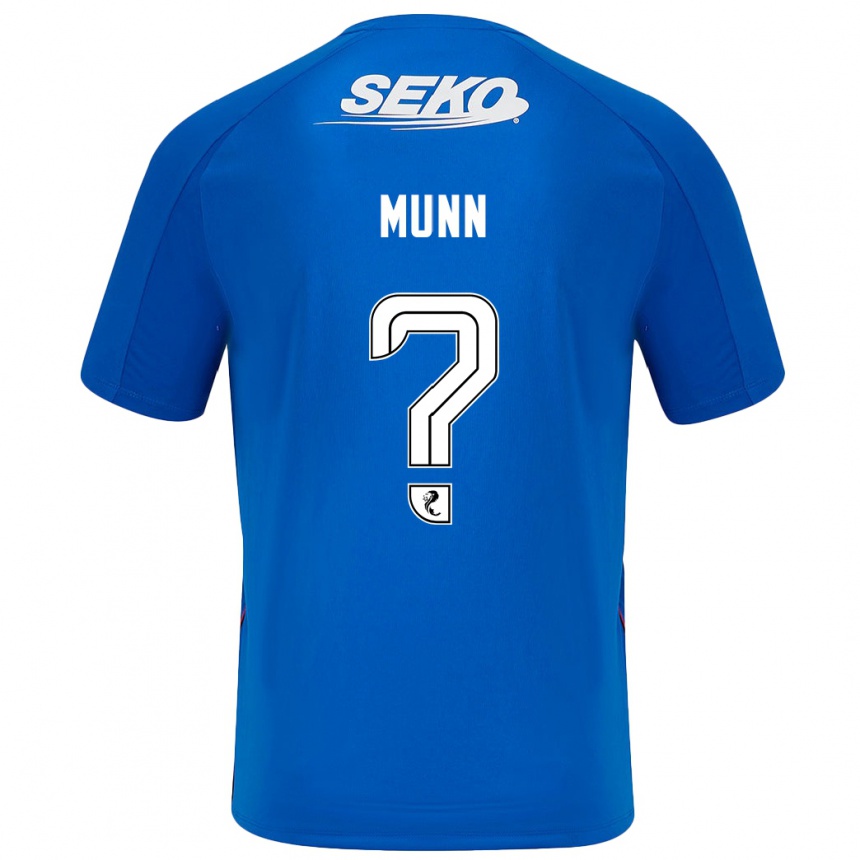 Men Football Mason Munn #0 Dark Blue Home Jersey 2024/25 T-Shirt Za