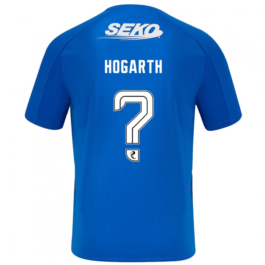 Men Football Jay Hogarth #0 Dark Blue Home Jersey 2024/25 T-Shirt Za