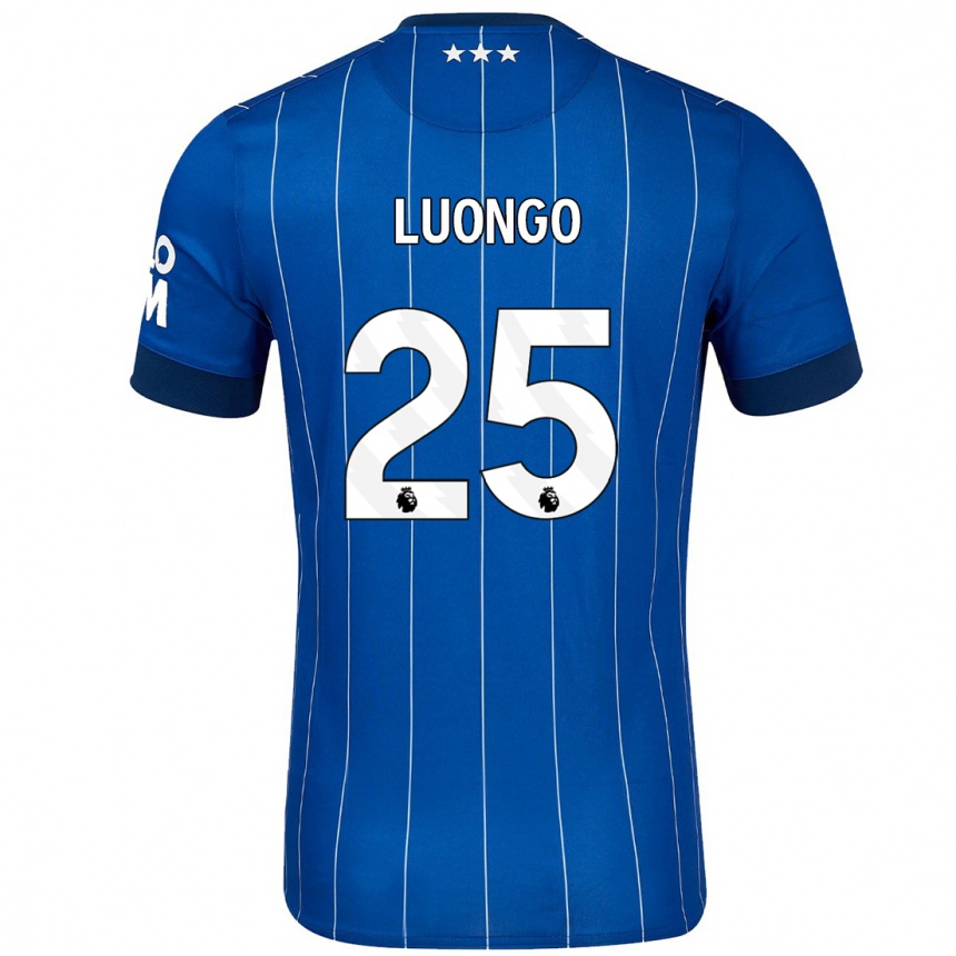 Men Football Massimo Luongo #25 Navy Blue Home Jersey 2024/25 T-Shirt Za