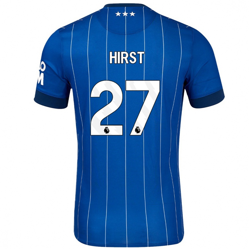 Men Football George Hirst #27 Navy Blue Home Jersey 2024/25 T-Shirt Za