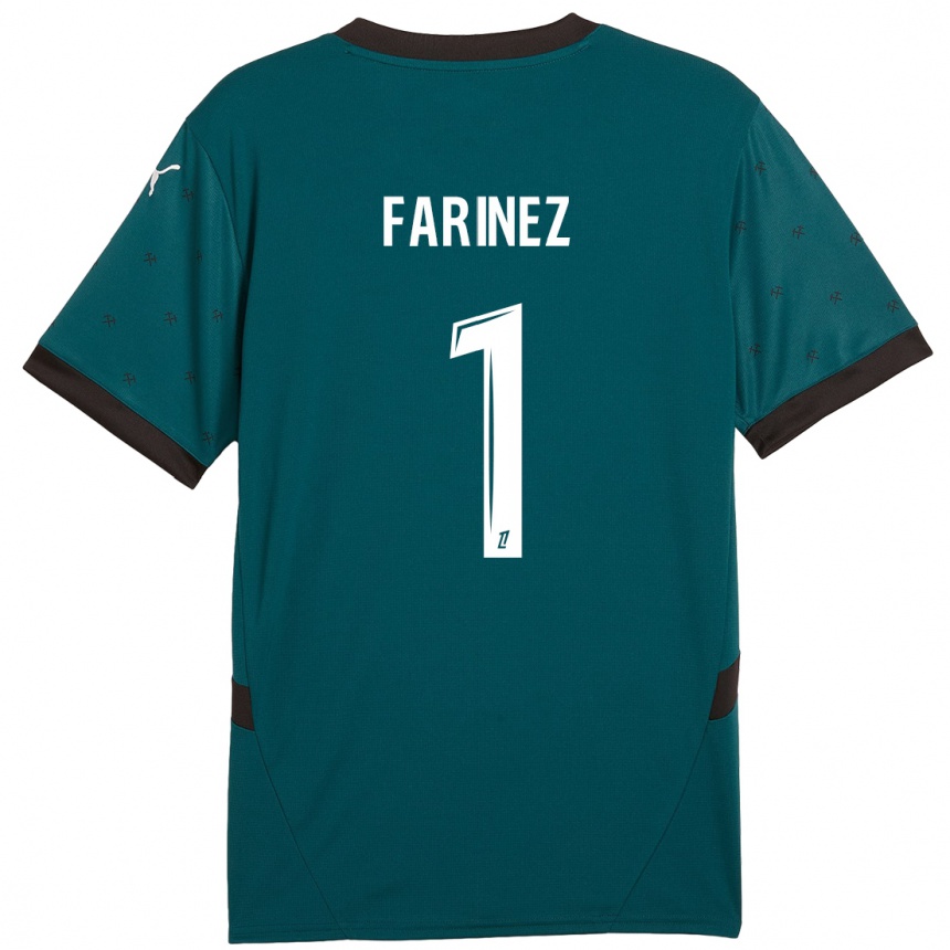 Men Football Wuilker Fariñez #1 Dark Green Away Jersey 2024/25 T-Shirt Za