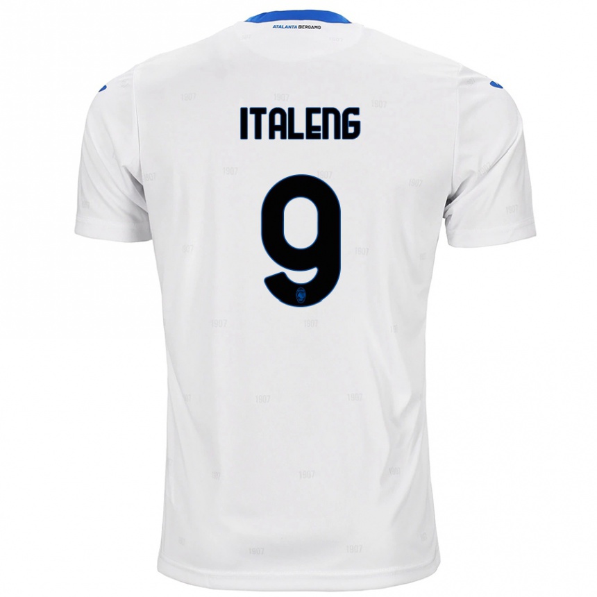 Women Football Jonathan Italeng #9 White Away Jersey 2024/25 T-Shirt Za