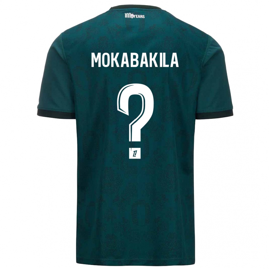 Women Football Nick Mokabakila #0 Dark Green Away Jersey 2024/25 T-Shirt Za