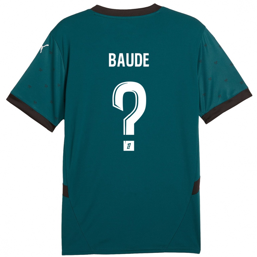 Women Football Léo Baudé #0 Dark Green Away Jersey 2024/25 T-Shirt Za