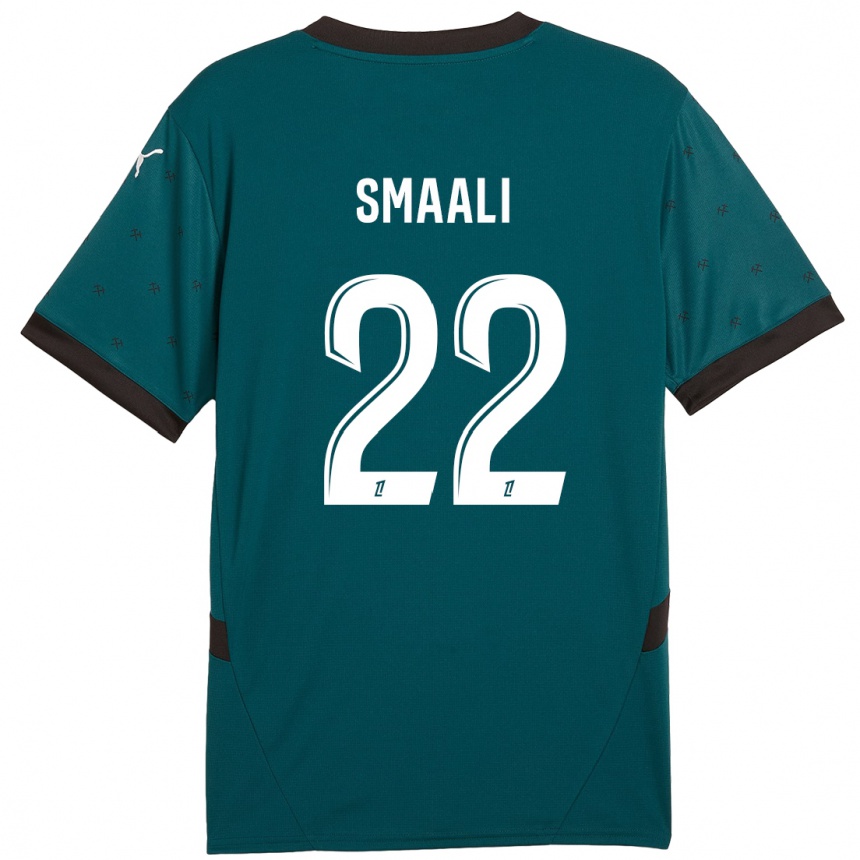 Women Football Emma Smaali #22 Dark Green Away Jersey 2024/25 T-Shirt Za