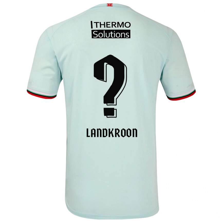 Women Football Kick Landkroon #0 Light Green Away Jersey 2024/25 T-Shirt Za