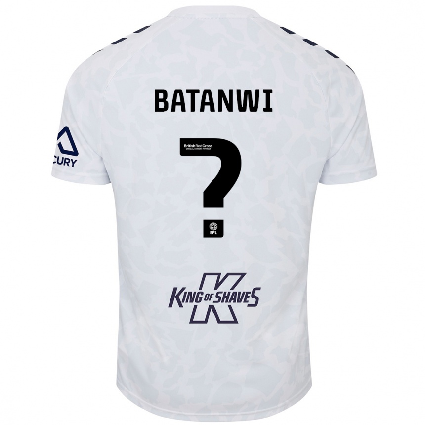 Women Football Tristen Batanwi #0 White Away Jersey 2024/25 T-Shirt Za