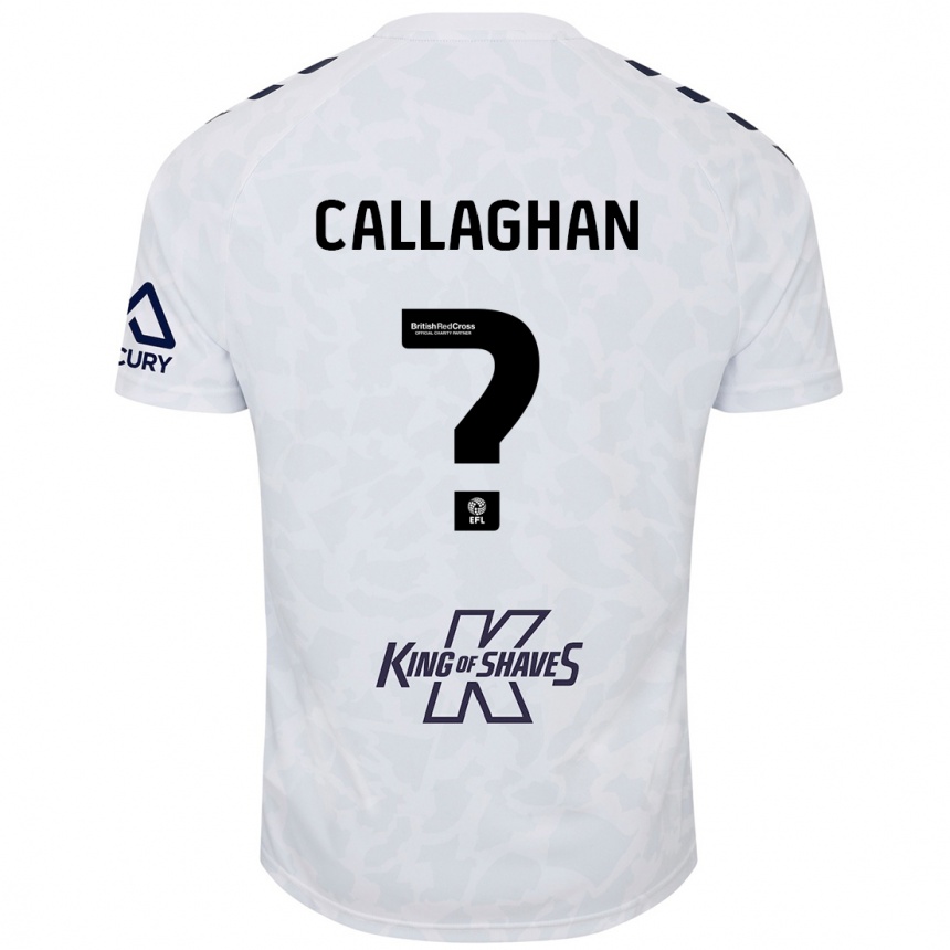 Women Football Charlie Callaghan #0 White Away Jersey 2024/25 T-Shirt Za