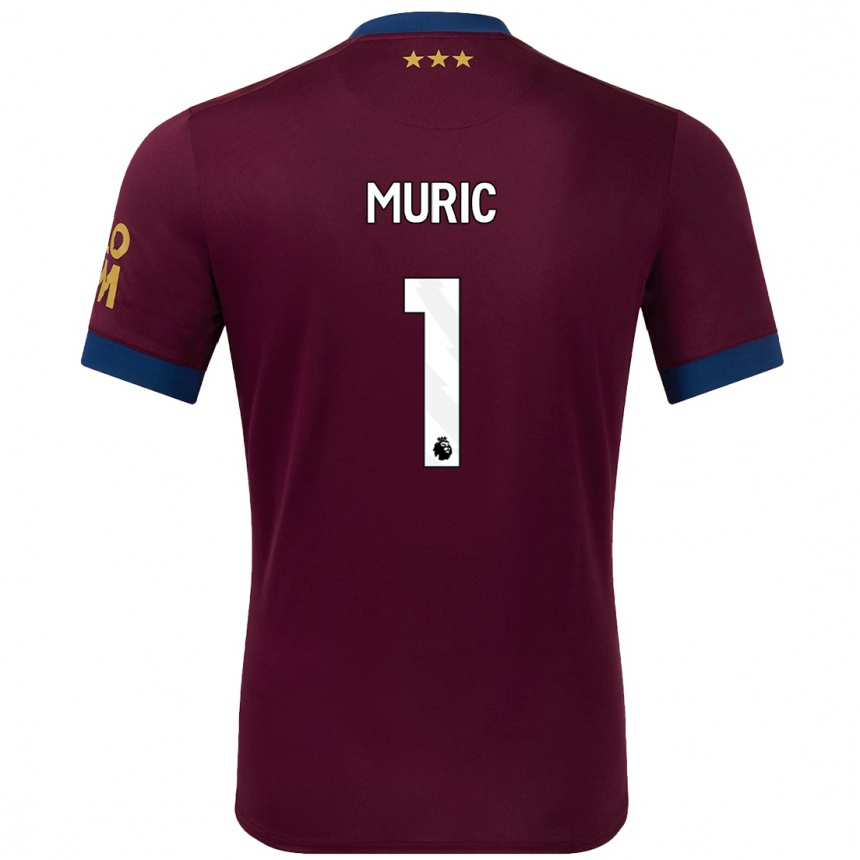 Women Football Arijanet Muric #1 Brown Away Jersey 2024/25 T-Shirt Za