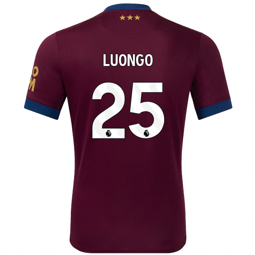 Women Football Massimo Luongo #25 Brown Away Jersey 2024/25 T-Shirt Za