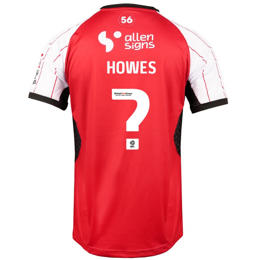 Kids Football Rachael Howes #0 White Home Jersey 2024/25 T-Shirt Za