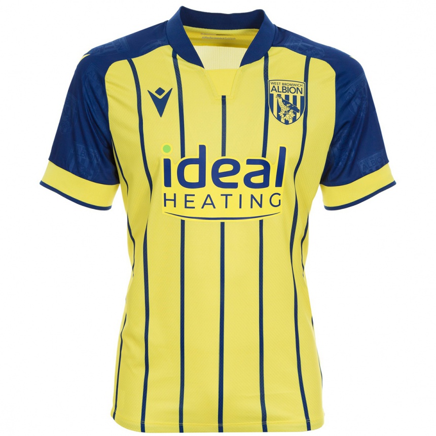 Kids Football Adam Reach #20 Yellow Blue Away Jersey 2024/25 T-Shirt Za