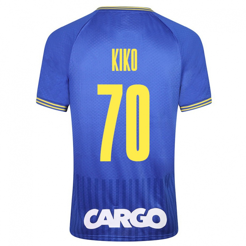 Kids Football Kiko Bondoso #70 White Away Jersey 2024/25 T-Shirt Za