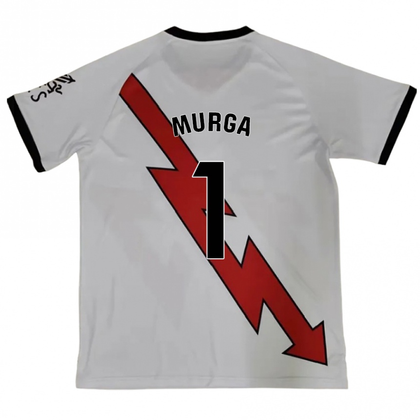 Kids Football Ana María De Murga Blanco #1 Red Away Jersey 2024/25 T-Shirt Za