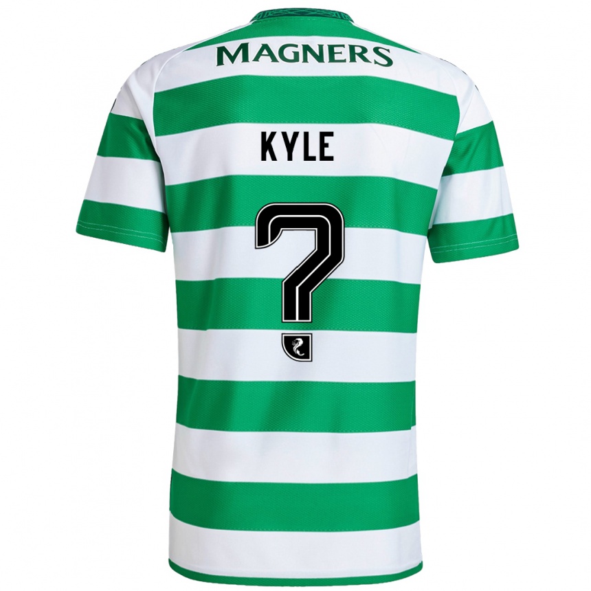 Men Football Andrew Kyle #0 Green White Home Jersey 2024/25 T-Shirt Za