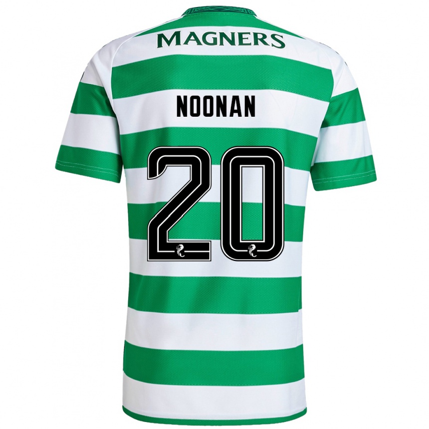 Men Football Saoirse Noonan #20 Green White Home Jersey 2024/25 T-Shirt Za