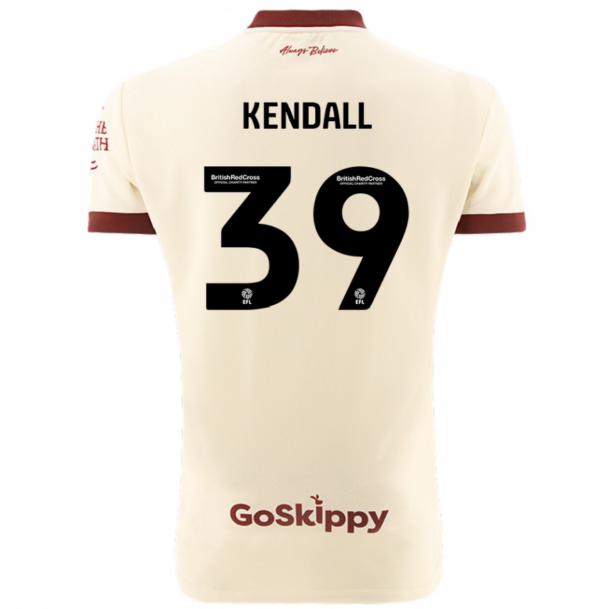 Men Football Maya Kendall #39 Cream White Away Jersey 2024/25 T-Shirt Za