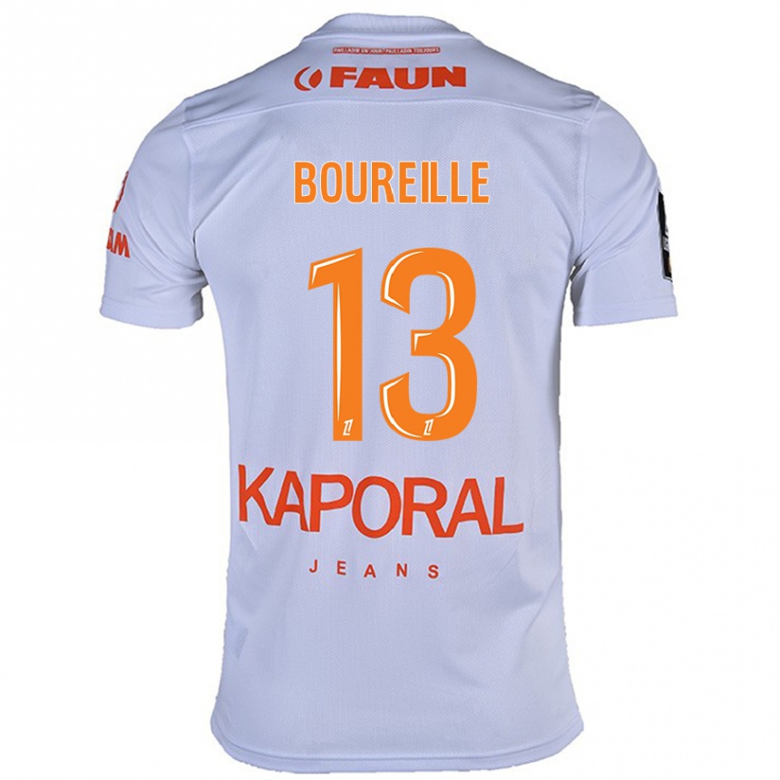 Men Football Celeste Boureille #13 White Away Jersey 2024/25 T-Shirt Za