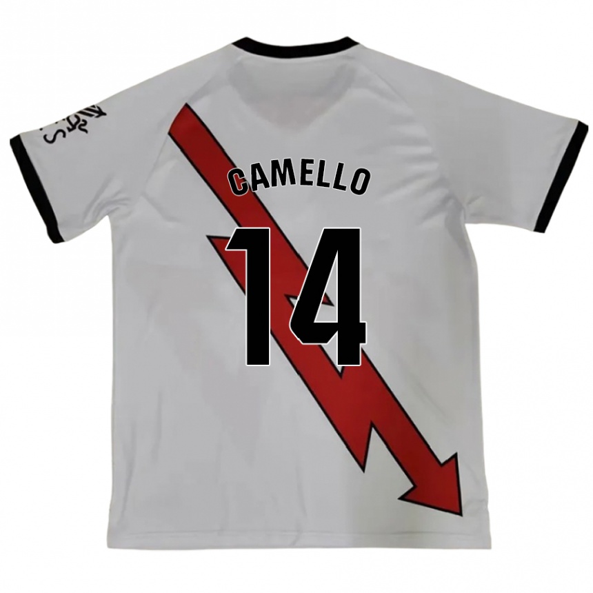 Men Football Sergio Camello #14 Red Away Jersey 2024/25 T-Shirt Za