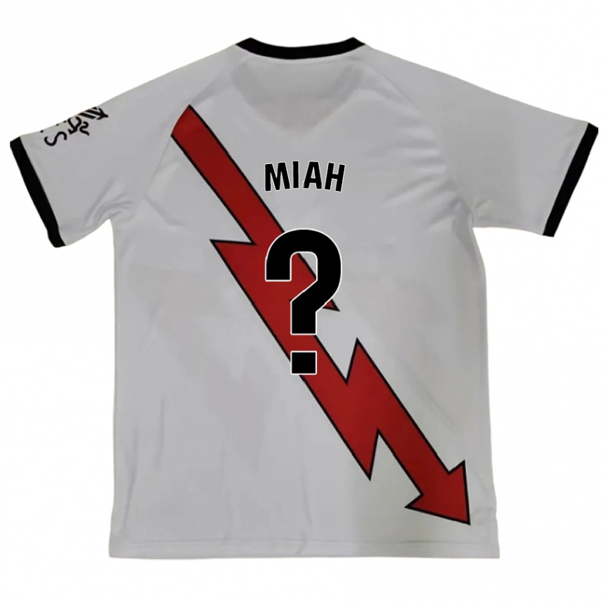 Men Football Zidan Miah #0 Red Away Jersey 2024/25 T-Shirt Za