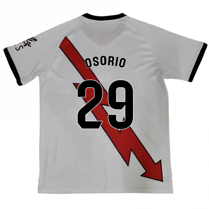 Men Football Irene Osorio Bosqued #29 Red Away Jersey 2024/25 T-Shirt Za