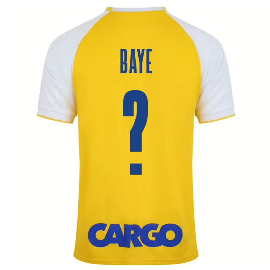 Women Football Orel Baye #0 Yellow White Home Jersey 2024/25 T-Shirt Za