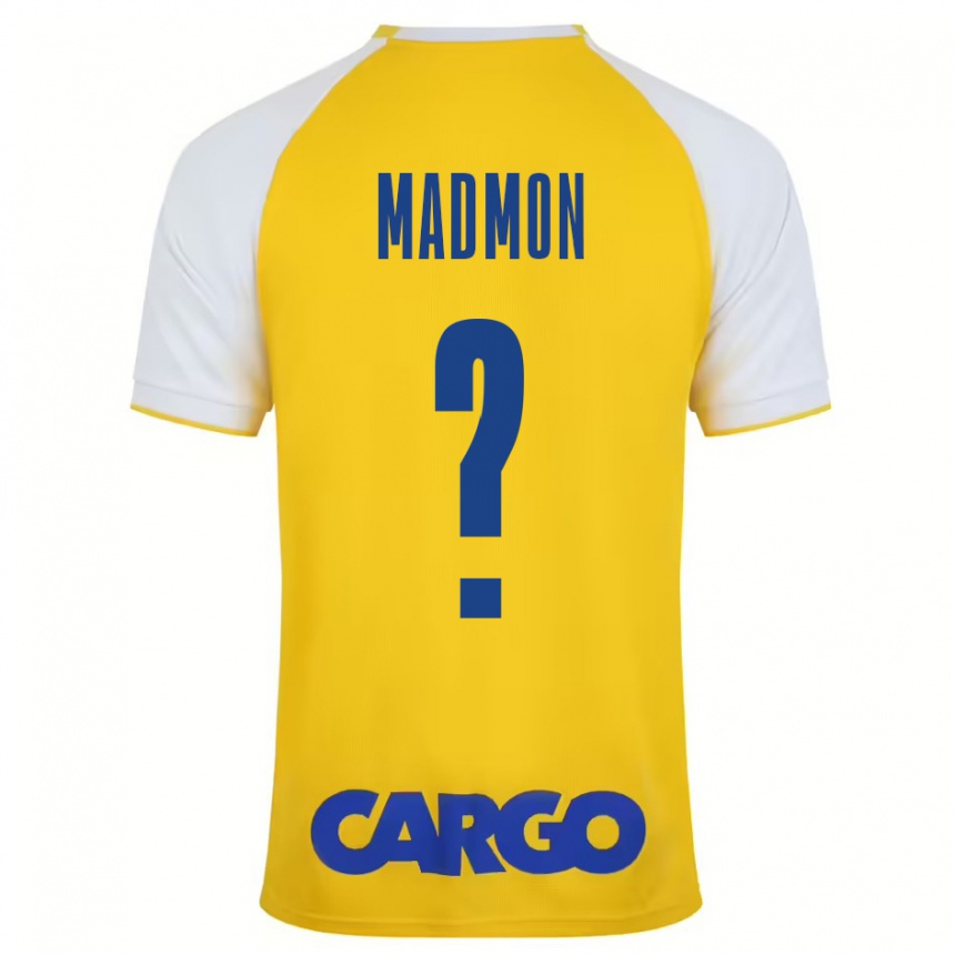 Women Football Elad Madmon #0 Yellow White Home Jersey 2024/25 T-Shirt Za