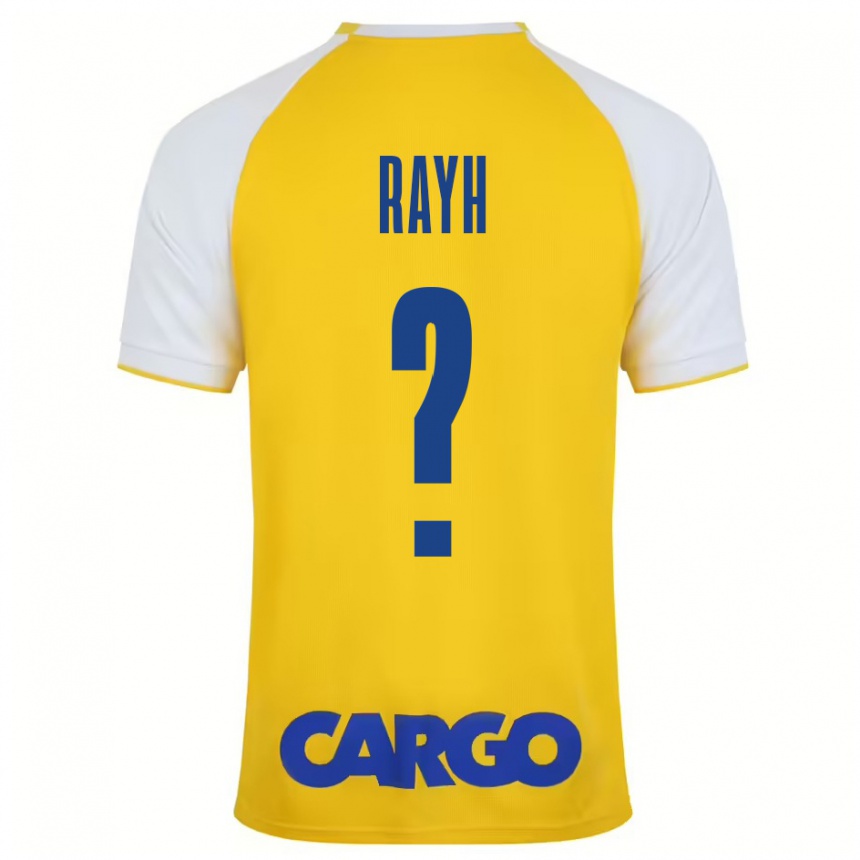 Women Football Guy Rayh #0 Yellow White Home Jersey 2024/25 T-Shirt Za